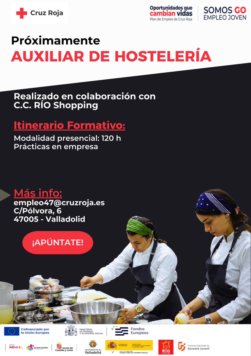 Cruz Roja en Valladolid tweet media