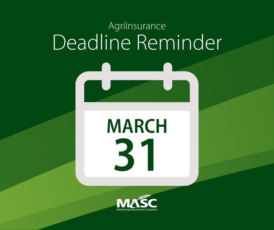 Manitoba Agricultural Services Corporation (MASC) tweet media