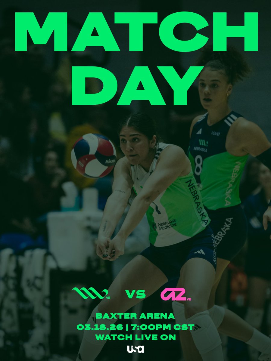LOVB Nebraska Volleyball tweet media