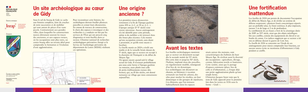 Actualités Inrap Centre et Île-de-France tweet media