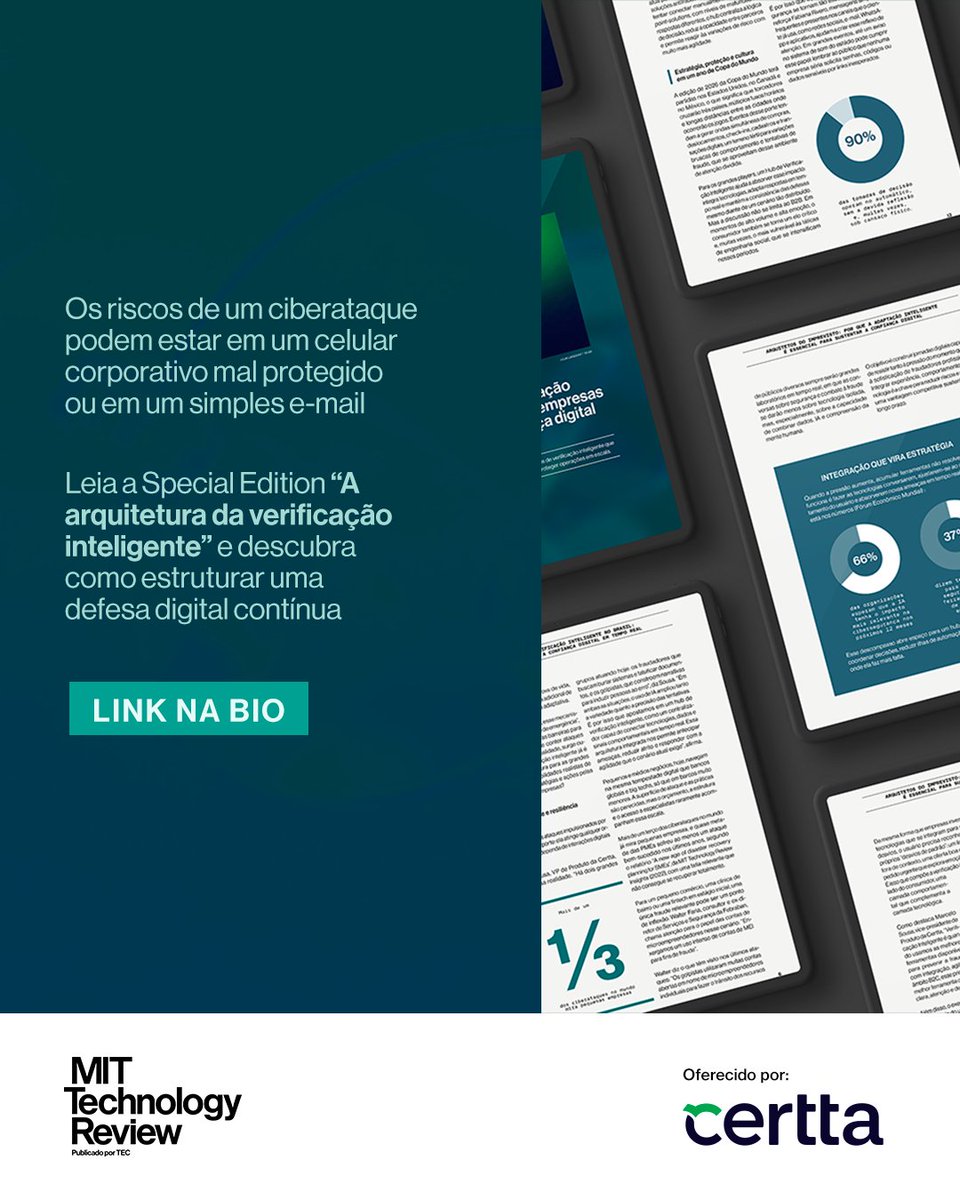MIT Technology Review Brasil tweet media