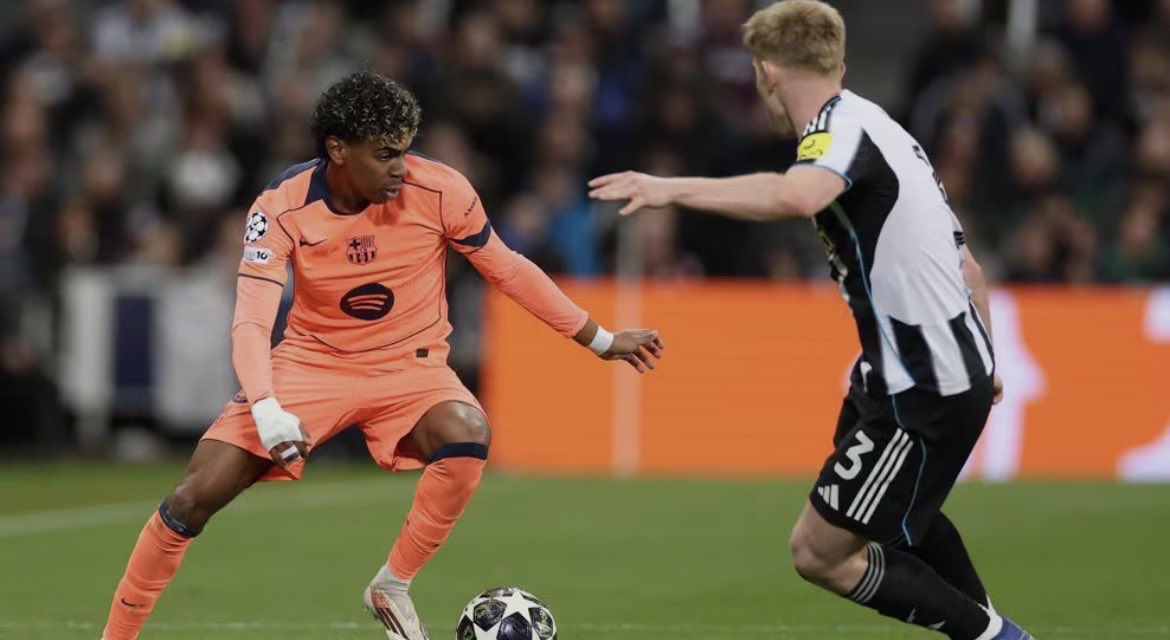 TibachCuler's tweet photo. Mi porra de hoy es un 3-1
Dos de Lamine i uno de Rapha.
Partido engañoso, ya se ha visto que el Newcastle es un rival muy físico, pero lo tenemos que suplir jugando como sabemos.
Som-hi Barça💙❤️
#BarçaNewcastle #parati #barça https://t.co/nI6wIekQCD