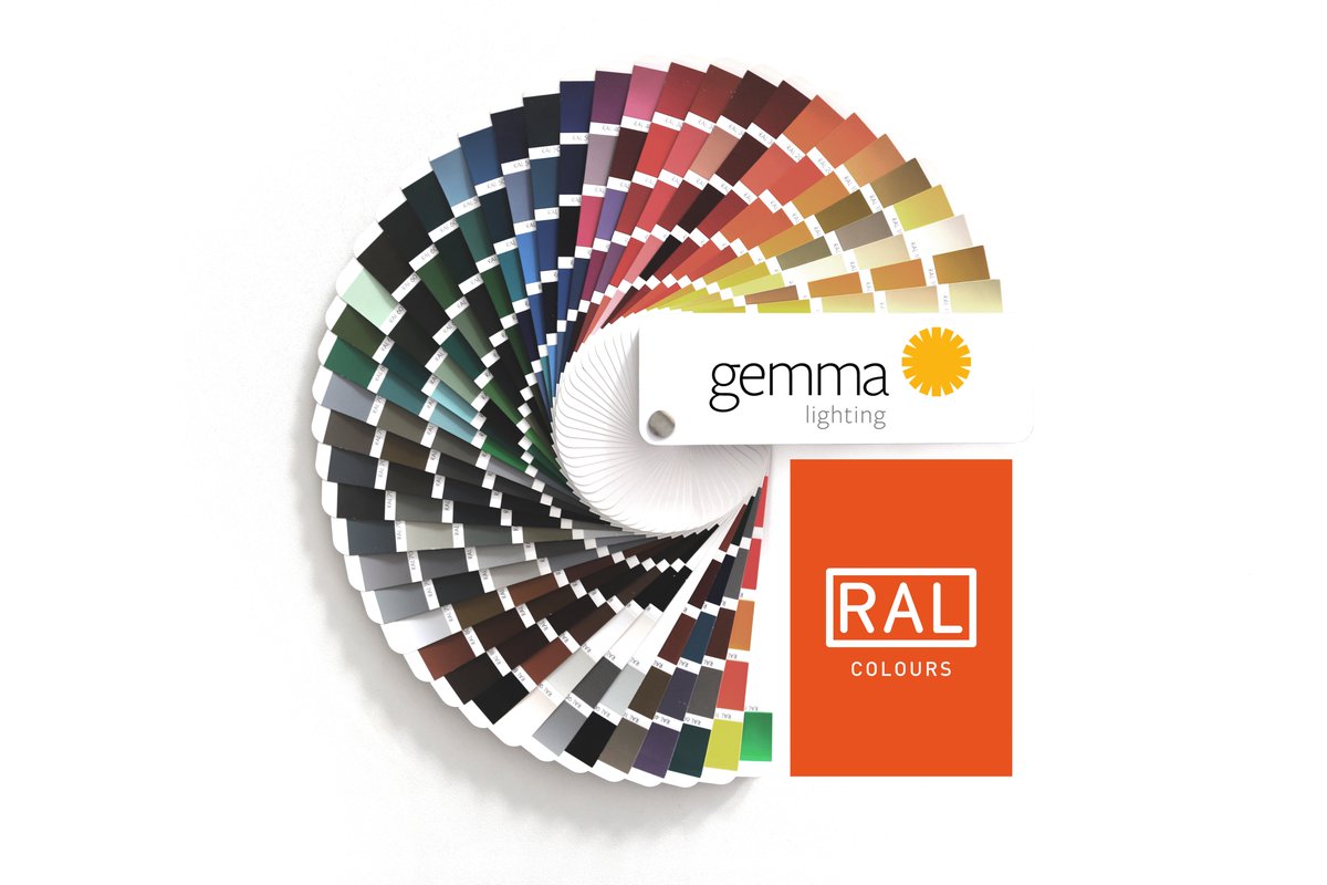 GemmaLighting's tweet image. As a true UK manufacturer of #LEDlighting, all our luminaires are built to your project requirement. This means we can supply our luminaires in any painted #RAL colour finish and deliver with a short lead time.  #GemmaLighting #UKmade #ExteriorLighting #LightingSolutions