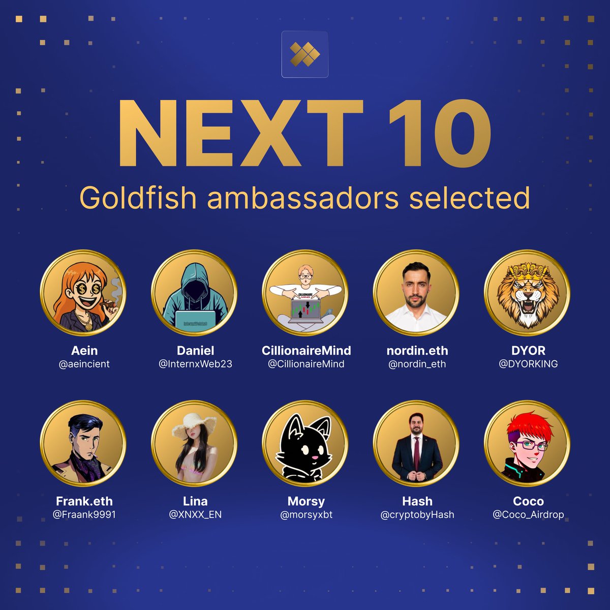 GoldFish tweet media