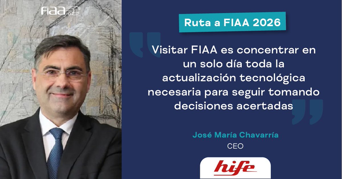 🚍 Seguimos con #RutaFIAA2026, la sección donde operadores nacionales y flotistas comparten por qué FIAA es clave para el sector.

Hoy hacemos parada en <a href="/AutocaresHife/">Autocares Hife</a>.

#LiderandoLaMovilidad #FIAA2026 #IFEMAmovilidad