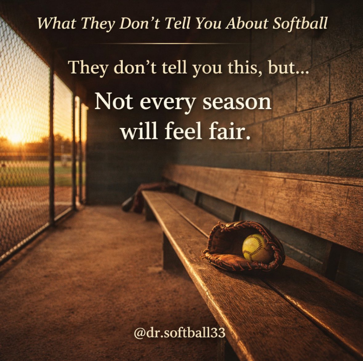 DSoftball33's tweet image. Playing time.
Positions.
Opportunities.

Sports aren’t always perfectly fair.

Growth comes from what you do next.

Stay ready.

#SoftballMindset #AthleteDevelopment
#MentalGame #CompeteEveryDay
#WhatTheyDontTellYou