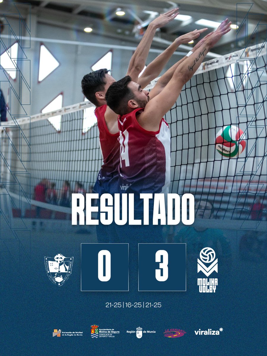 𝗦𝗘𝗡𝗜𝗢𝗥 𝗠𝗔𝗦𝗖𝗨𝗟𝗜𝗡𝗢 | ¡GRAN VICTORIA EN LA ÚLTIMA JORNADA Y LÍDERES DE LIGA REGULAR! Victoria contundente de los chicos este sábado contra el actual 2º, el CAV Cabezo de Torres. ¡Ya estamos trabajando para el play off! 💥👉🏻  18 y 19/04 📆 ¡Vamos, Molina! 🔴🔵