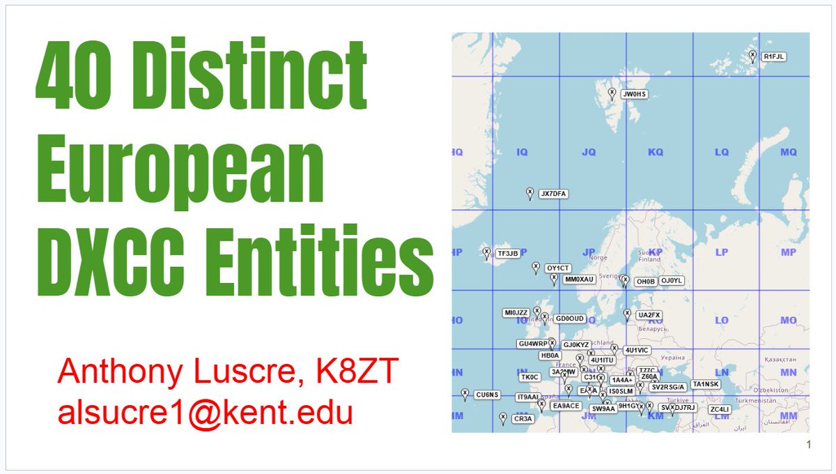 RatpacP's tweet photo. Join us for tonight's presentation- European Tour of Small &amp; Unique DXCC Entities- A Virtual Vacation at 9 PM Eastern / 6 PM Pacific. Z00m Link- https://t.co/IxUZDQENsf https://t.co/Ltt1YjjP7N