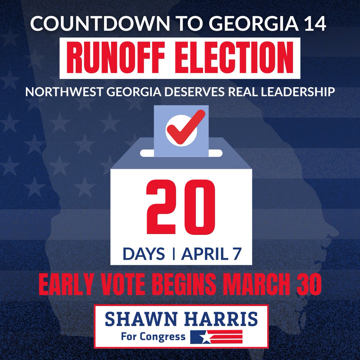 Shawn Harris for Congress tweet media