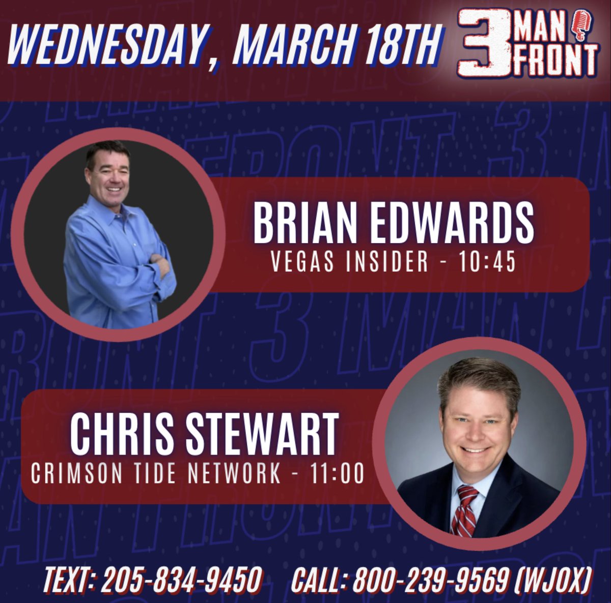 3 Man Front tweet media