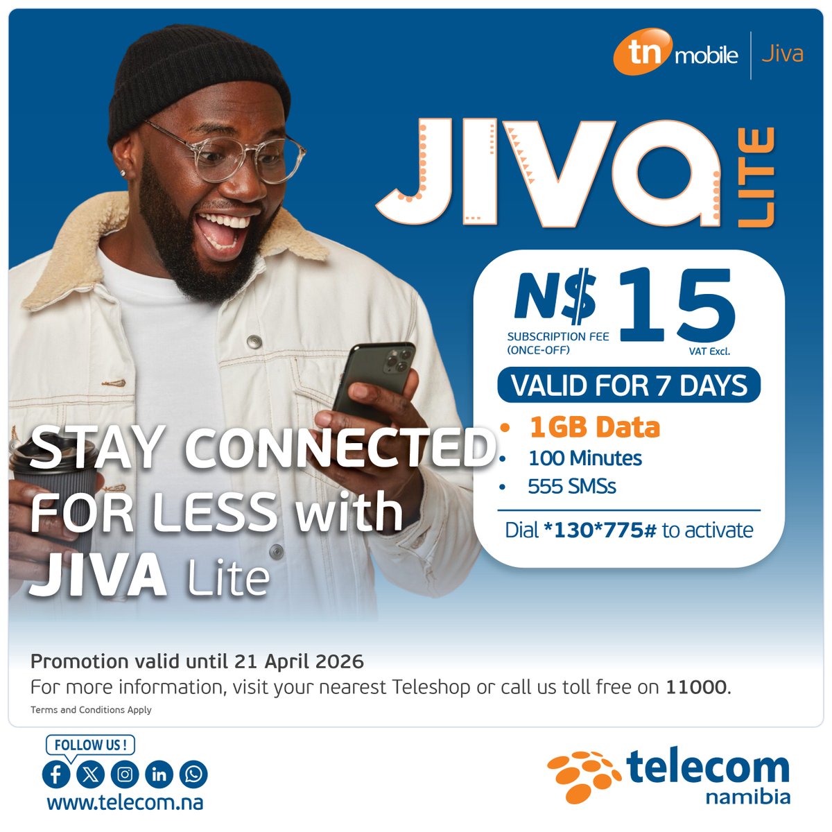 Telecom Namibia tweet media