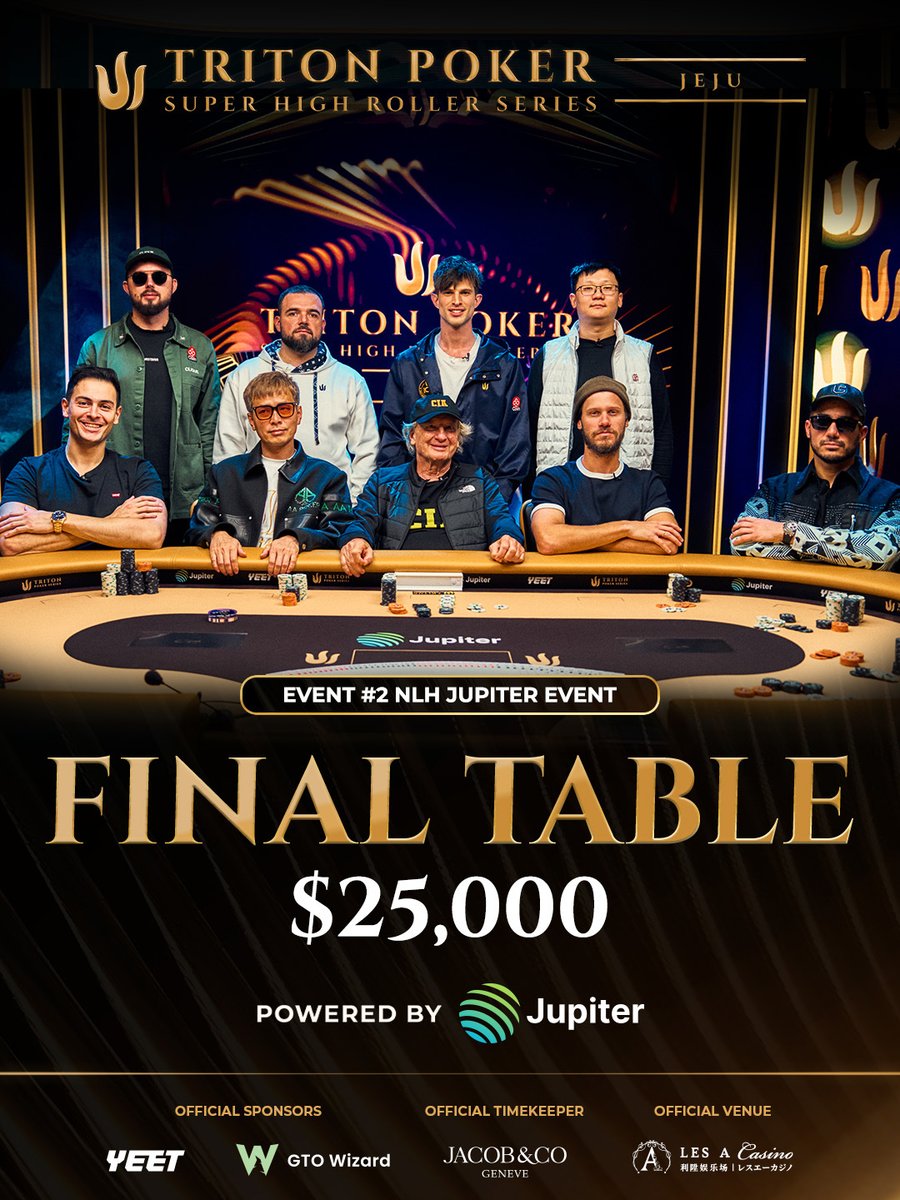 Triton Poker tweet media