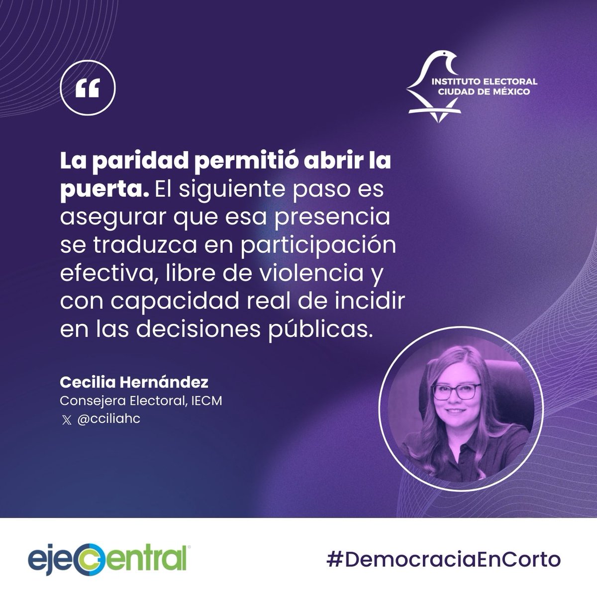 Cecilia Aida Hernández Cruz tweet media