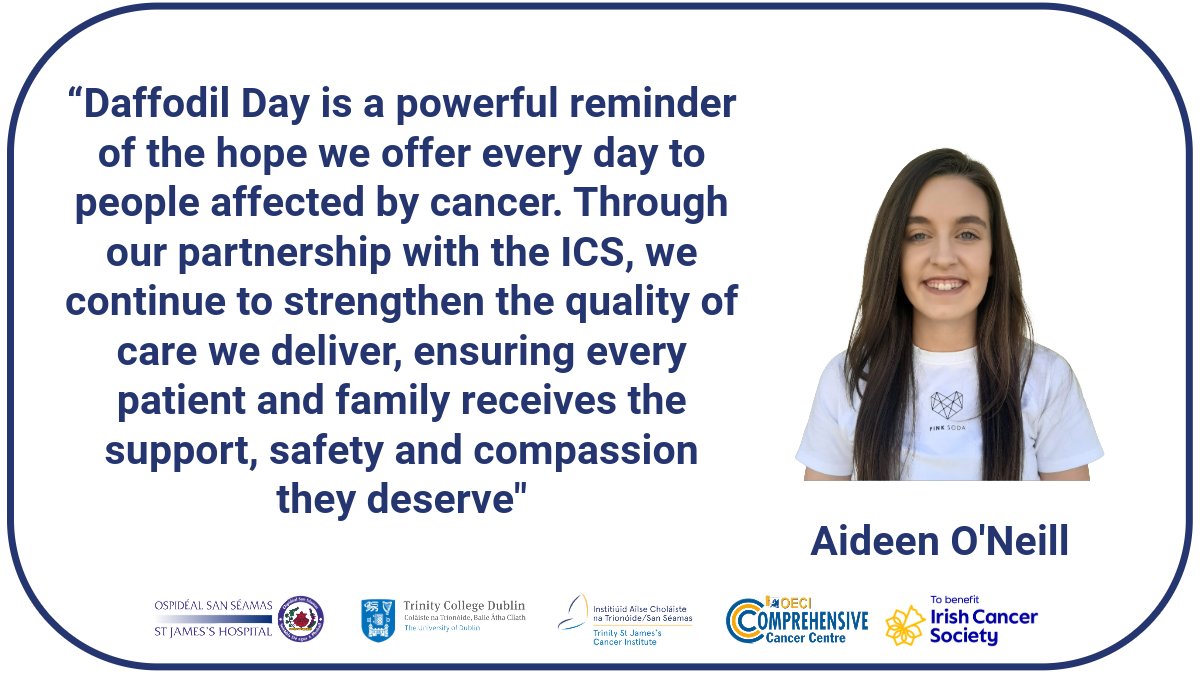 Trinity St James's Cancer Institute tweet media