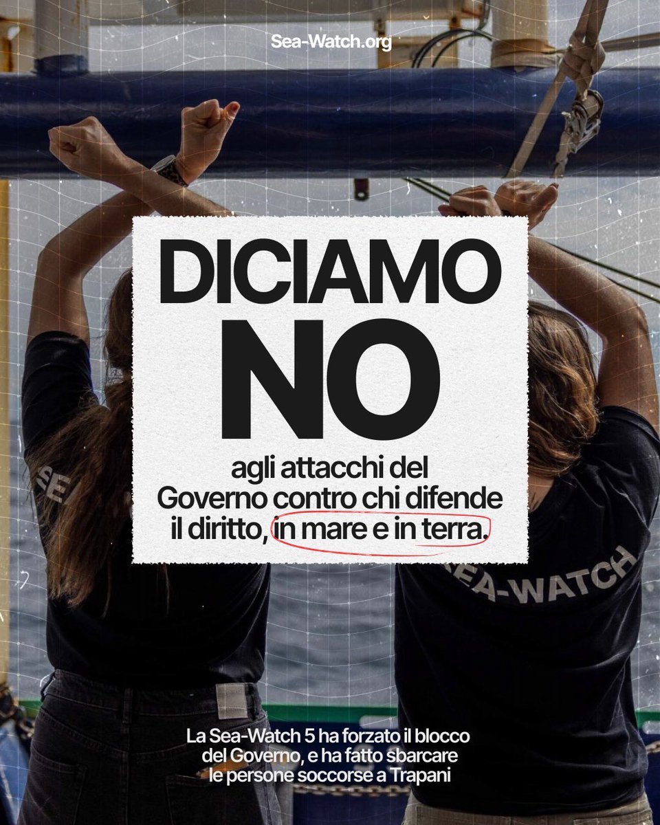 Sea-Watch Italy tweet media