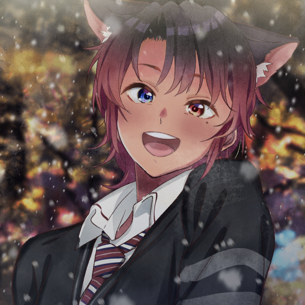 CJ ✦ Wolfboi VTuber ❤️🖤🐾 tweet media