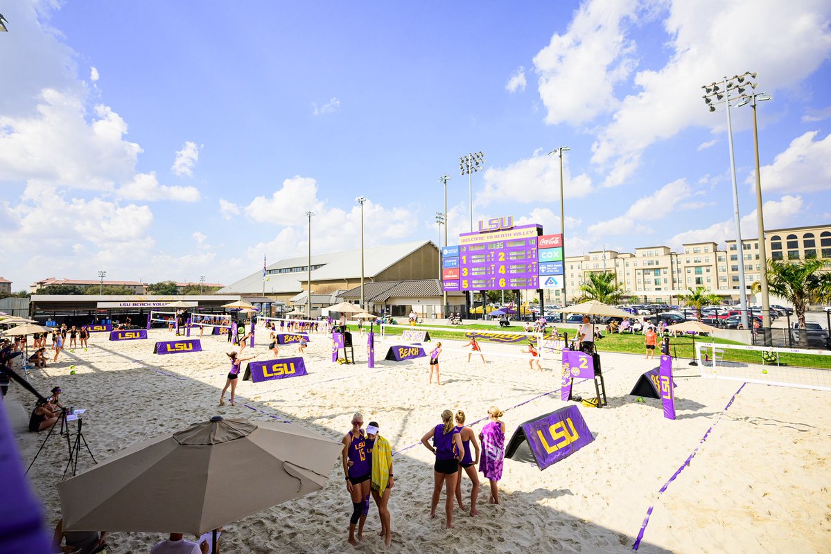 LSU Beach Volleyball tweet media