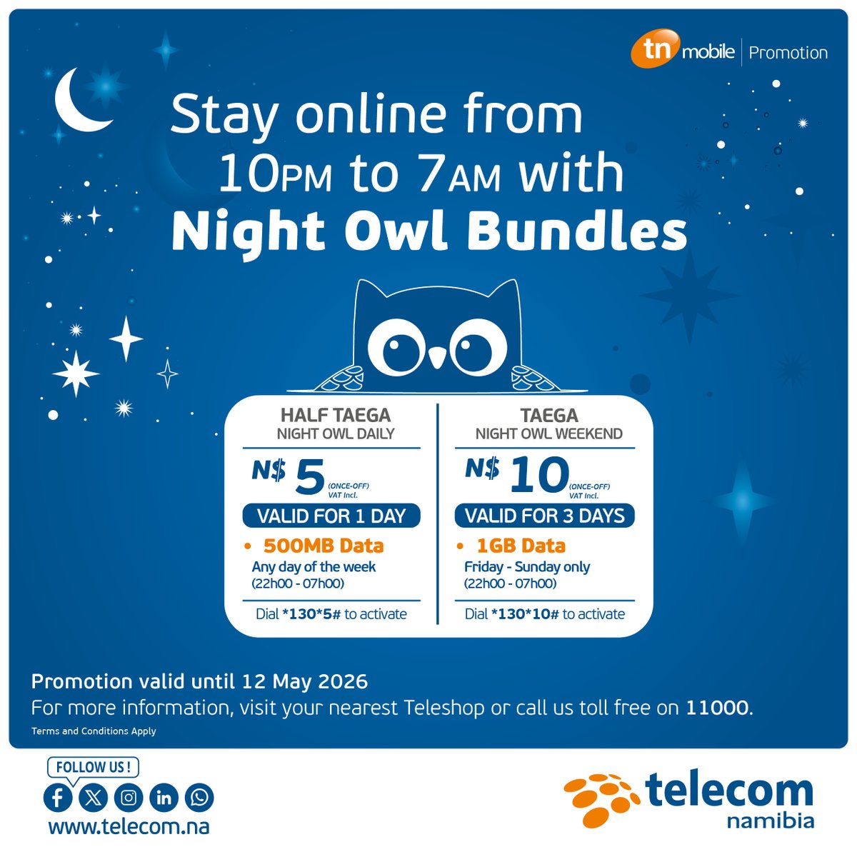 Telecom Namibia tweet media