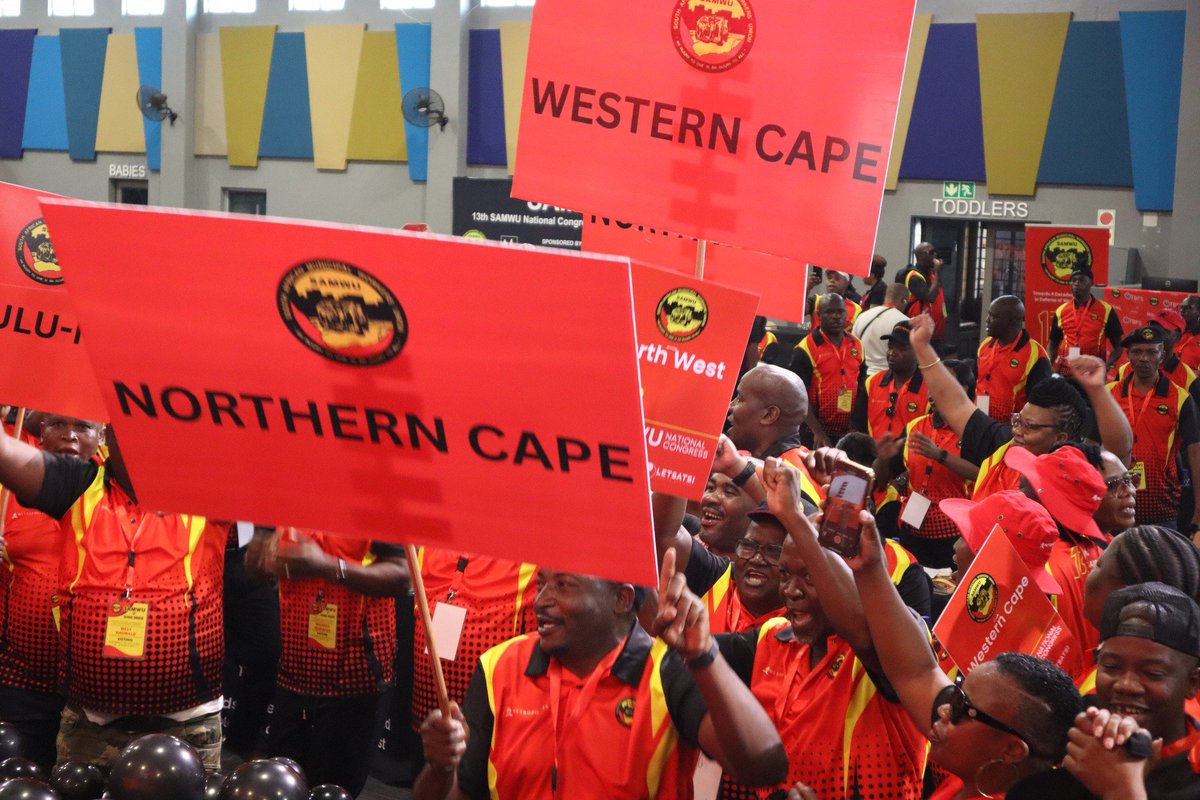 _cosatu's tweet image. #SAMWU 13th National Congress scheduled to conclude its business on Thursday, 19th March with an adoption of a Declaration and announcement of newly elected National Office Bearers  #WorkerCongress #ClassWar #ClassStruggle