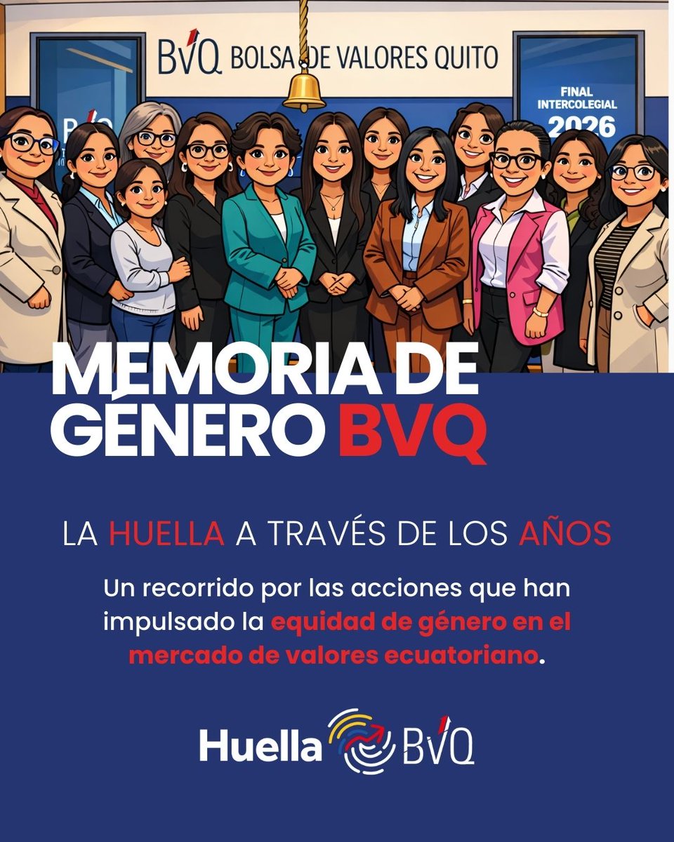 valoresbvq's tweet photo. Nuestra huella por la equidad de género en el mercado de valores. 

Conócela 🔗: https://t.co/Gs6xQyUfs3

#HuellaBVQ #LiderazgoFemenino https://t.co/OwhL9VroE8