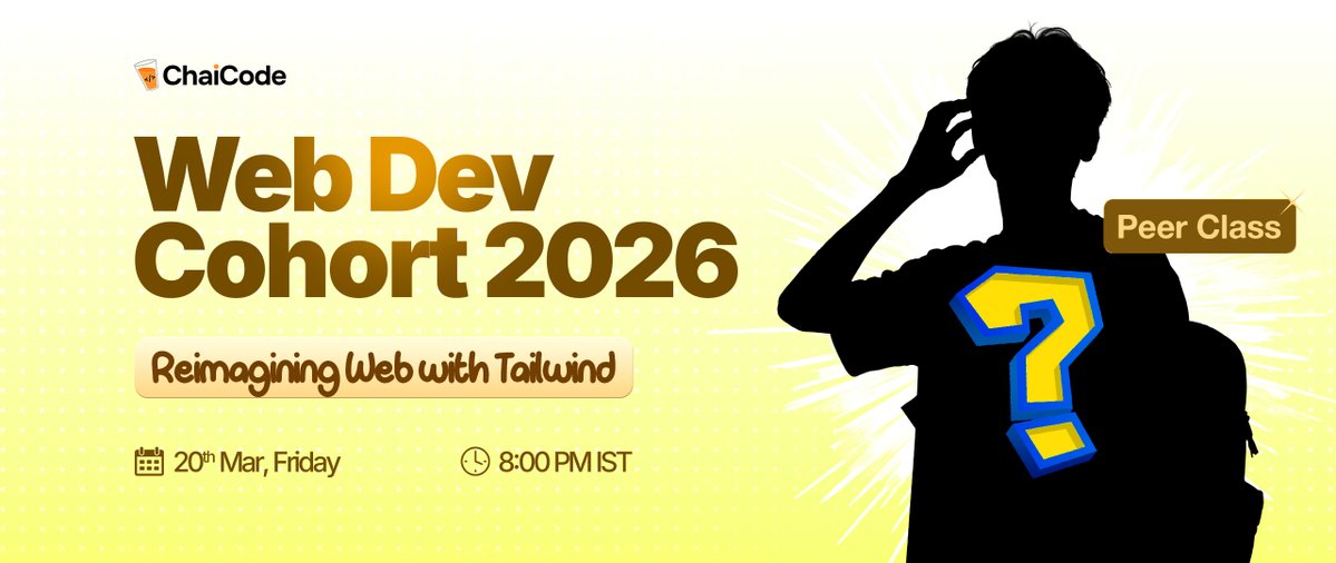 Chai Aur Code tweet media