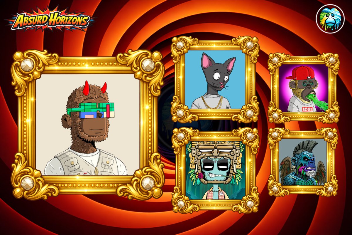 Absurd Apes (1%) tweet media