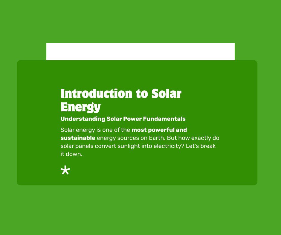 Metrofolk Solar Energy tweet media