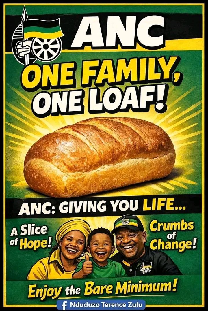 <a href="/GovernmentZA/">South African Government</a> Did you know

The South African government can't protect us except one family one loaf