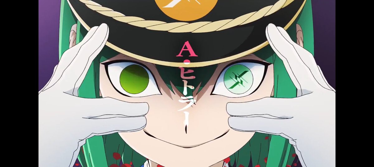 เชื่อว่าตอนฉาย #มหาศึกวีรชนข้ามภพ อาจได้มีดราม่าจาก A. Hitler แน่นอน เหมือนว่าในมังงะจะใช้สัญลักษณ์สวัสดิกะซะด้วย

#PetalsOfReincarnation #リンネ