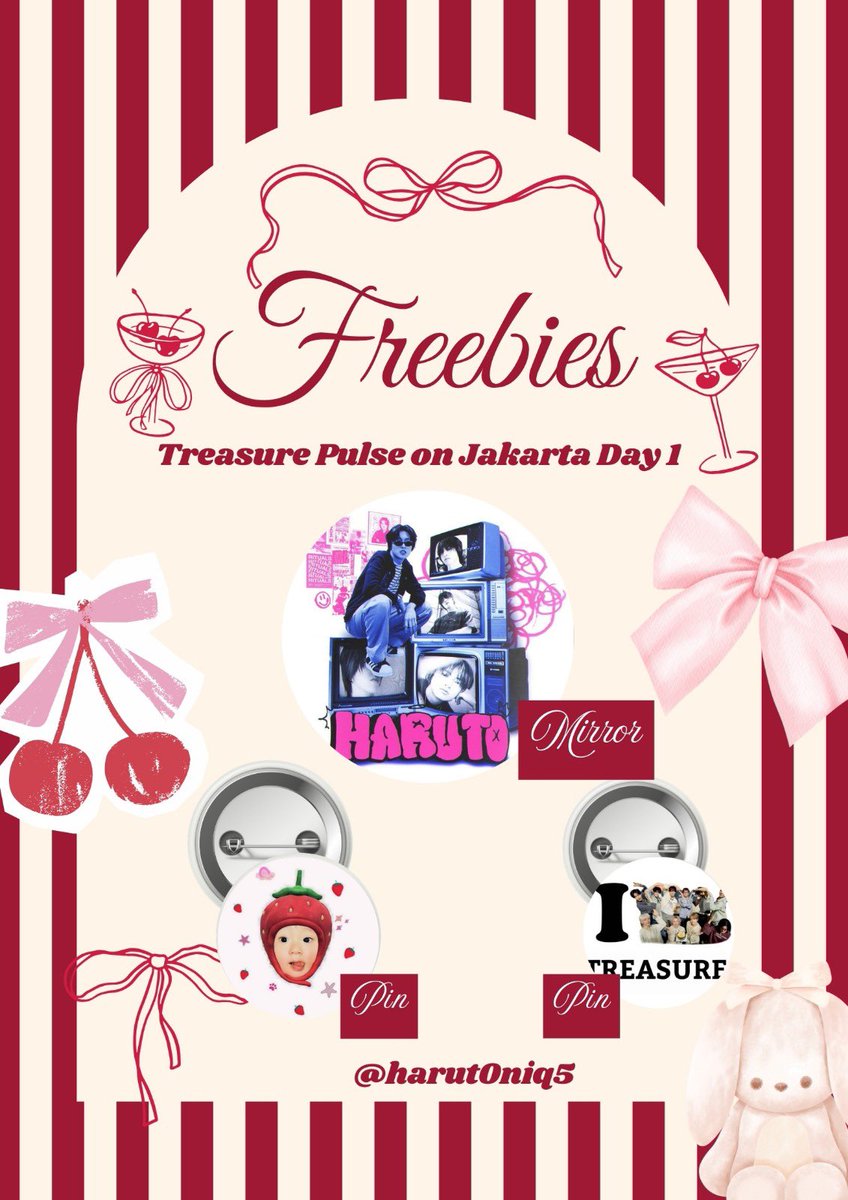 𐔌՞ ܸ.ˬ.ܸ՞𐦯 PULSE ON IN JAKARTA ❤︎
FREEBIES by <a href="/harut0niq5/">𝐚 𝐲 𝐚🚀</a> 

🗓️ 25 April, 2026
📍Indonesia Arena

How to claim?
─★ say ‘cewe nya ruto, bagi dong >ᴗ<’
─★ rt + like this post (let's be moots)
─★ tag @ me if u get it
─★ Limited qty