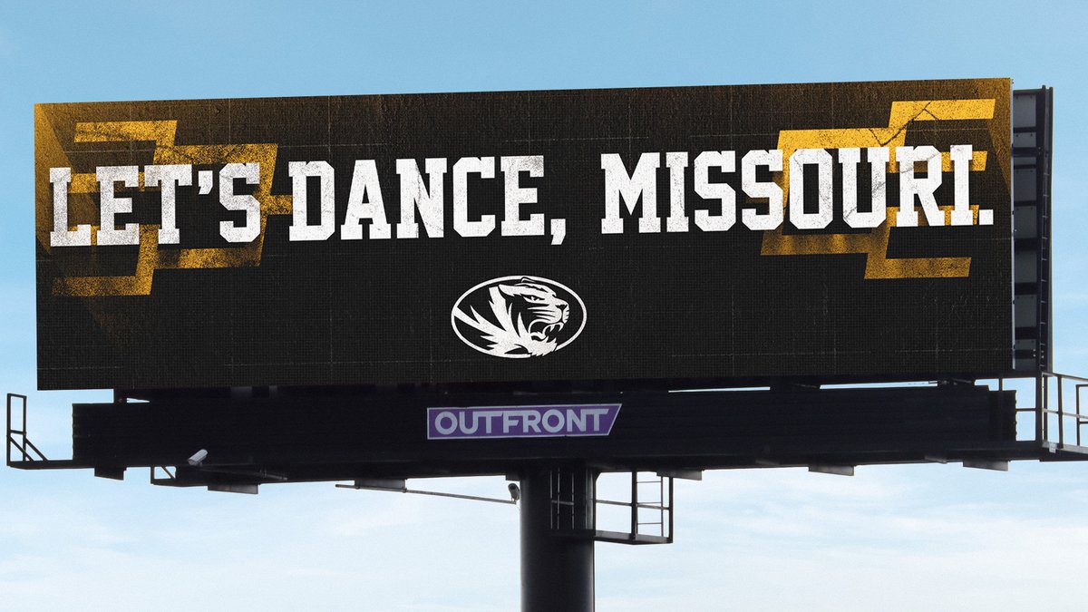 Let's Dance, Missouri. 🕺🏀

Keep your eyes out for our billboards across the state and in <a href="/flystl/">STL Airport</a> 👀

#MIZ 🐯