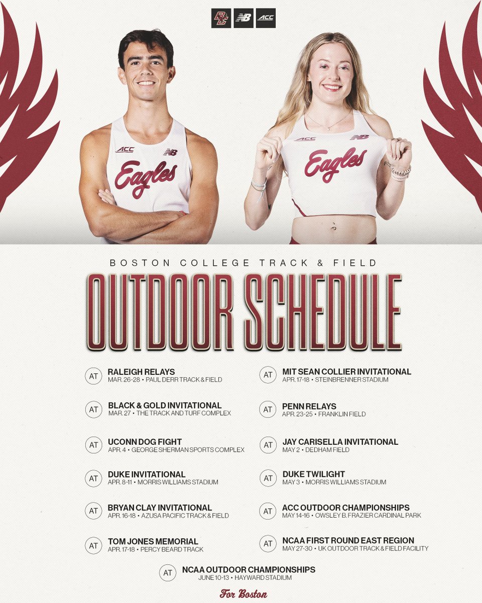 Boston College Cross Country and Track & Field tweet media