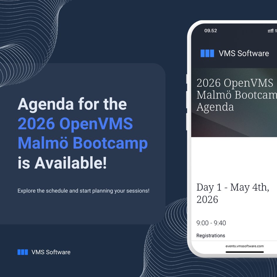 VMS Software Inc. tweet media