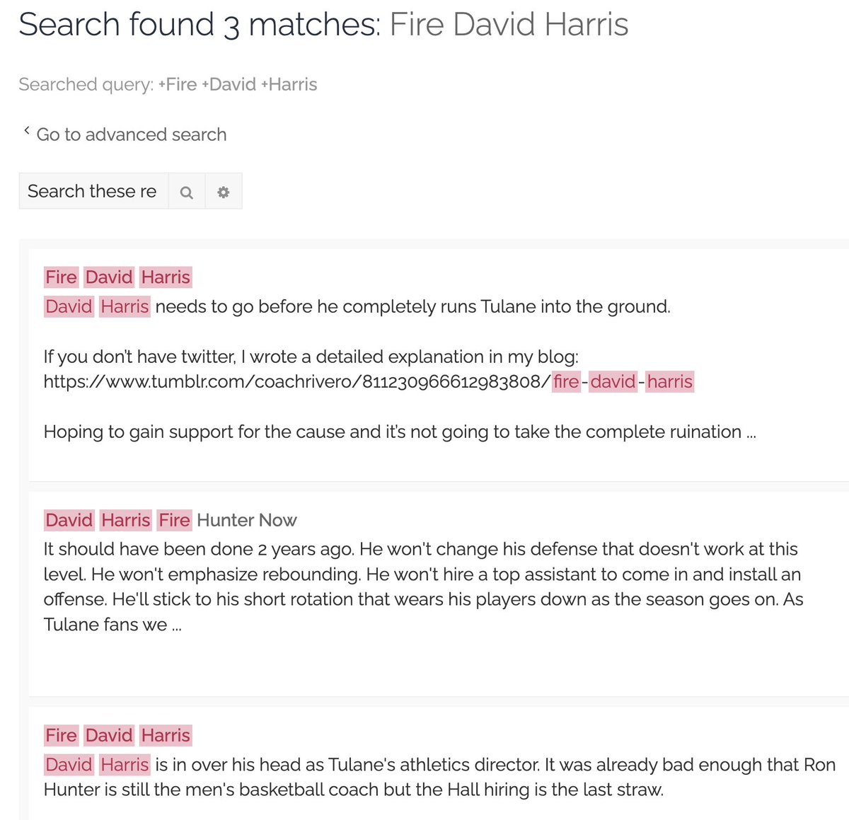 Tulane Athletics Forum tweet media