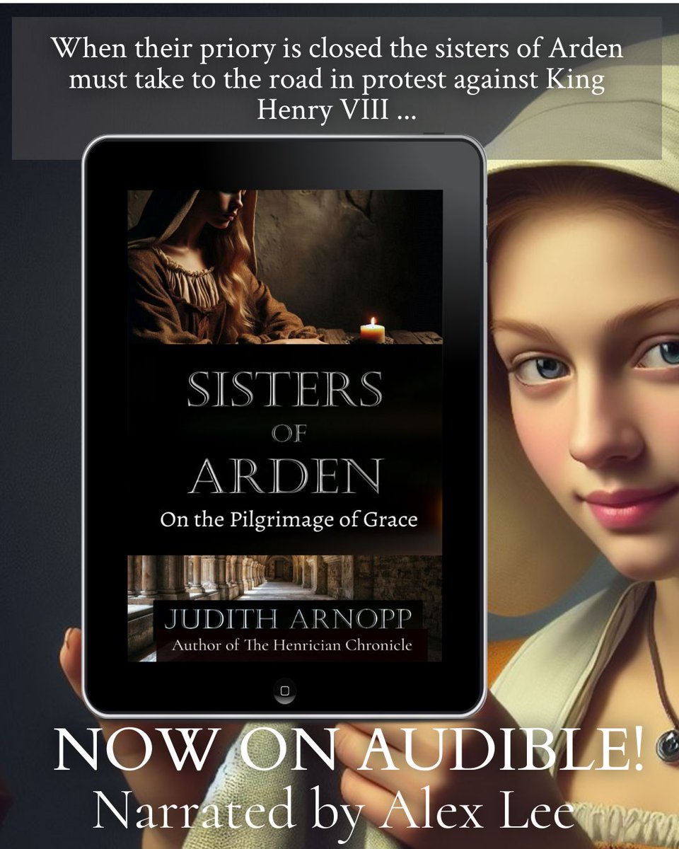 'This is not a gentle book. It's not about nuns praying over candles. Life was hard.' 'I loved this story. History  brought to life by Judith Arnopp.' - #Review 

mybook.to/sistersofarden

Also on #Audible~ narrated by 
<a href="/alexleeaudio/">Alex Lee</a>

 #HistoricalFiction