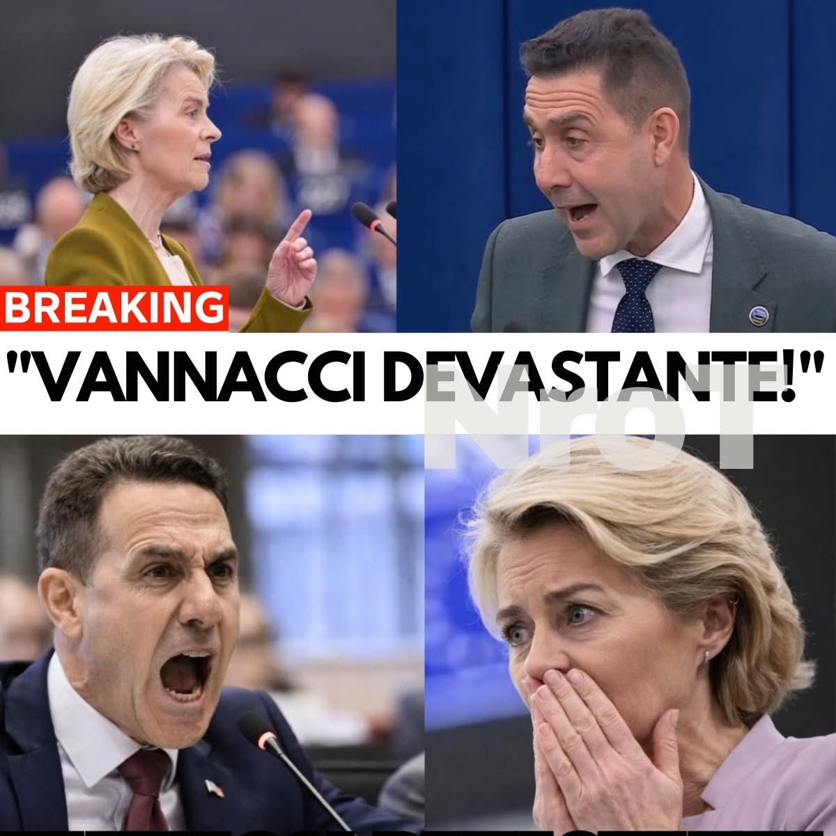 Σεισμός στις Βρυξέλλες: 

Ο Ιταλός Ευρωβουλευτής Roberto Vannacci, ζητά επίσημα το άνοιγμα των ρωσικών βαλβίδων φυσικού αερίου και την ακύρωση της Πράσινης Συμφωνίας! 
Σε μια ομιλία που έσπασε κάθε θεσμικό ταμπού, ο ευρωβουλευτής κατηγόρησε την περιβαλλοντική ιδεολογία για την