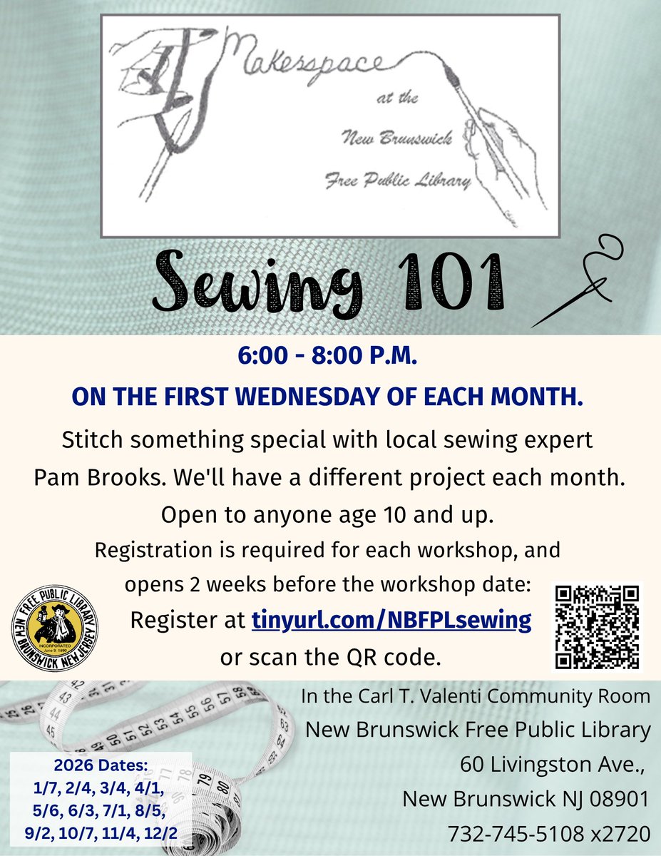 NewBrunsLibraryNJ tweet media