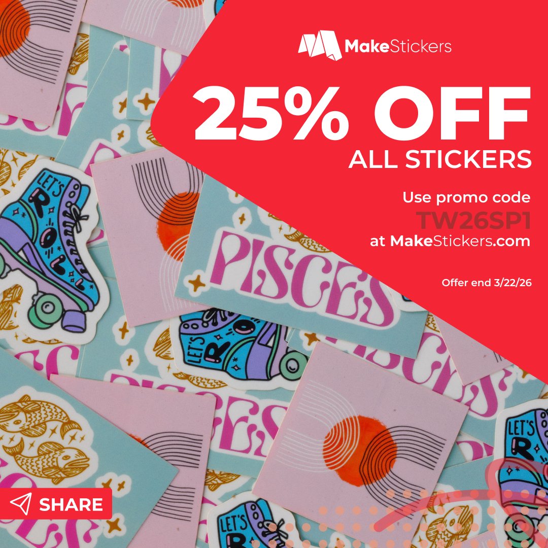 MakeStickers tweet media