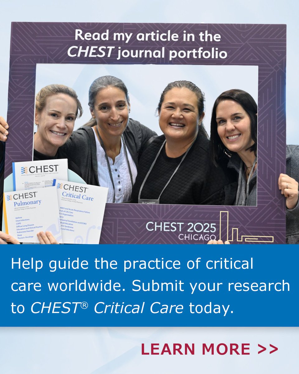CHEST® Journal tweet media