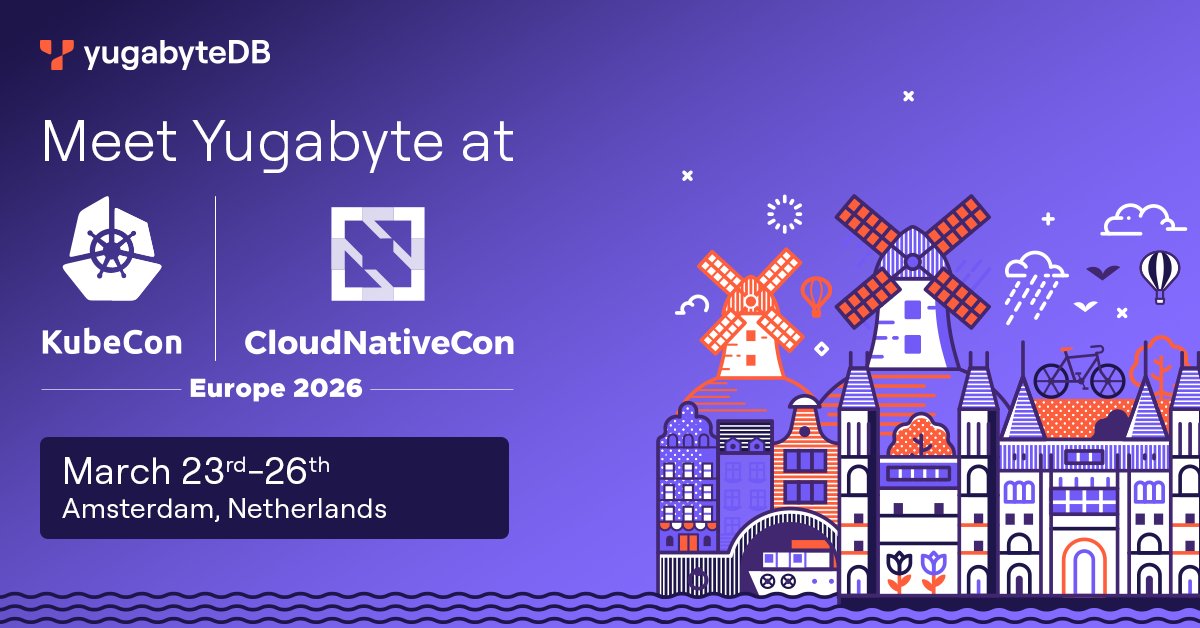 YugabyteDB tweet media