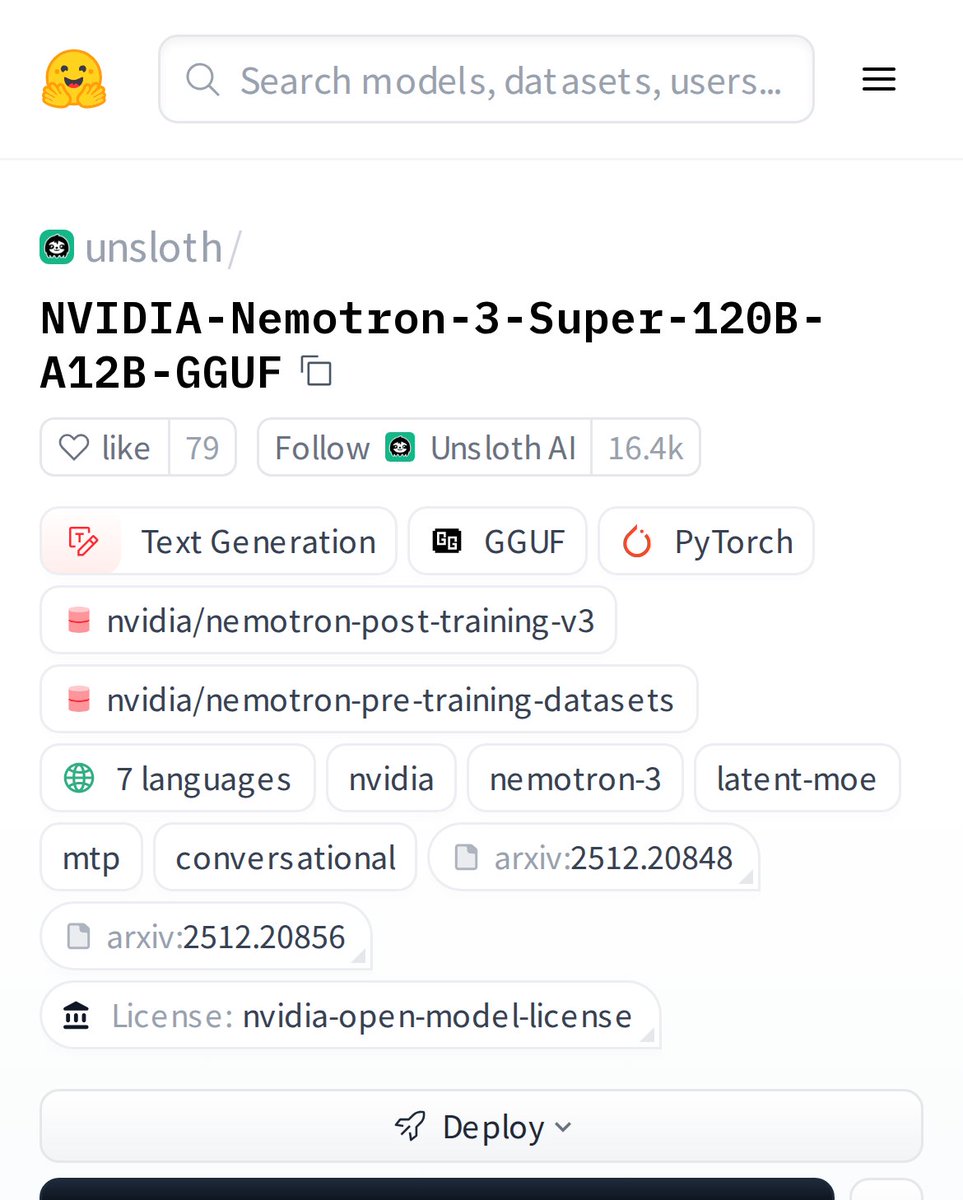 Hugging Models tweet media