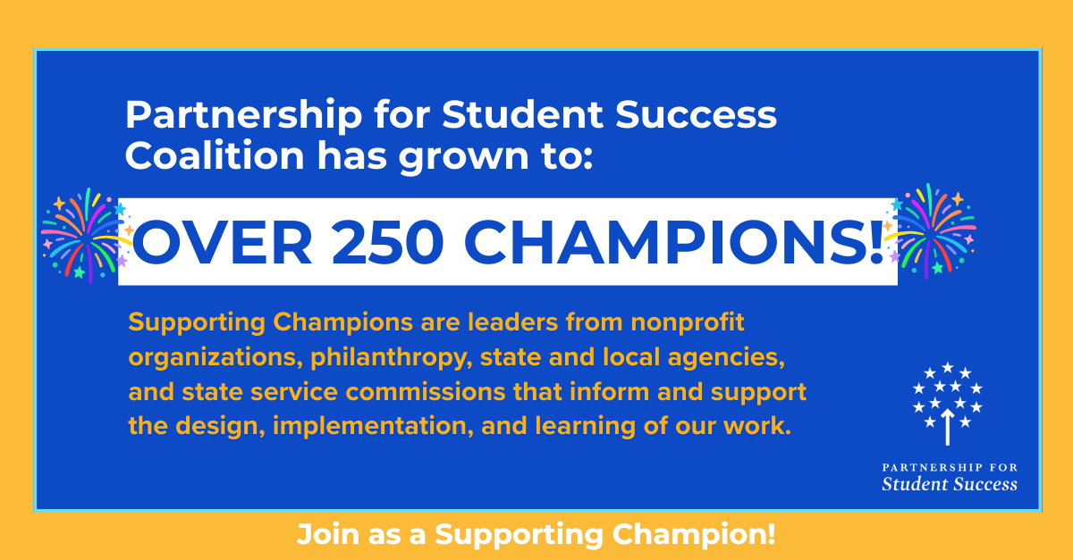 Partnership for Student Success tweet media