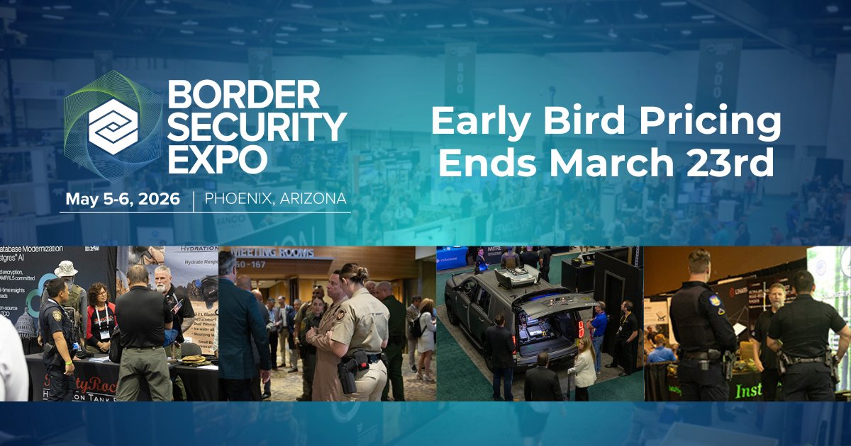 Border Security Expo | May 5-6 | Phoenix, AZ tweet media