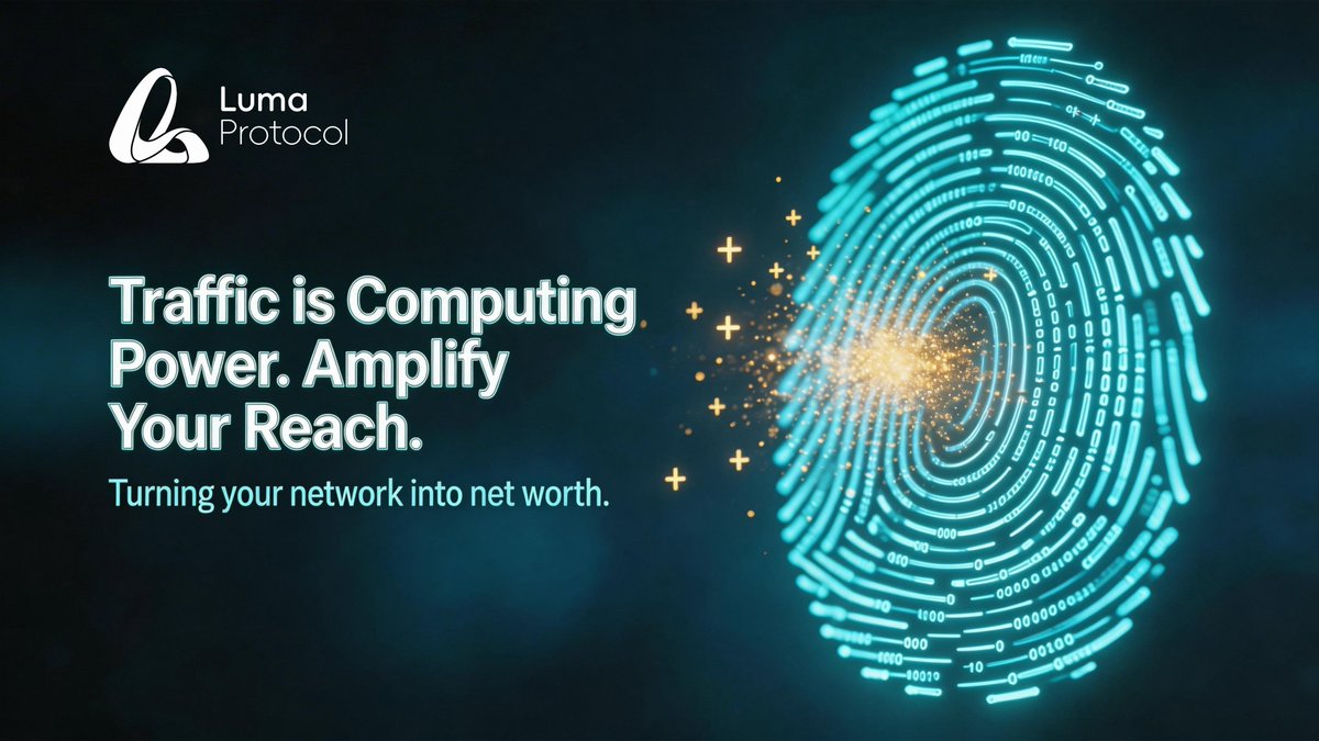 Luma__Protocol's tweet photo. Traffic is the new computing power! 📈 

Luma Global rewards community builders. Amplify your yield by leveraging our Social Computing Power multipliers—turn your network into net worth. #LumaGlobal #SocialFi #TrafficMining #DeFiRevolution #CommunityDriven https://t.co/Pbk6tEiqJC