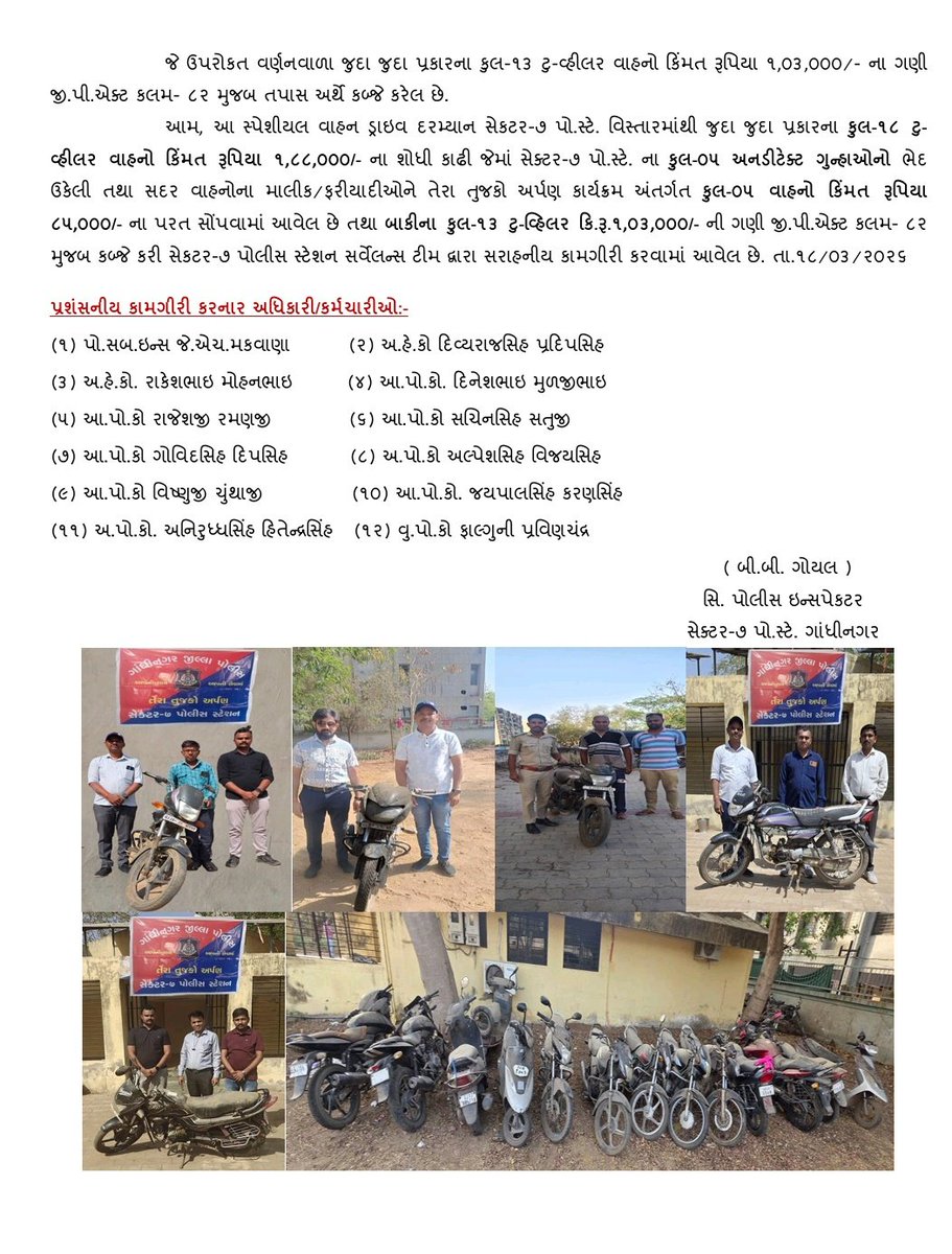 SDPO Gandhinagar tweet media