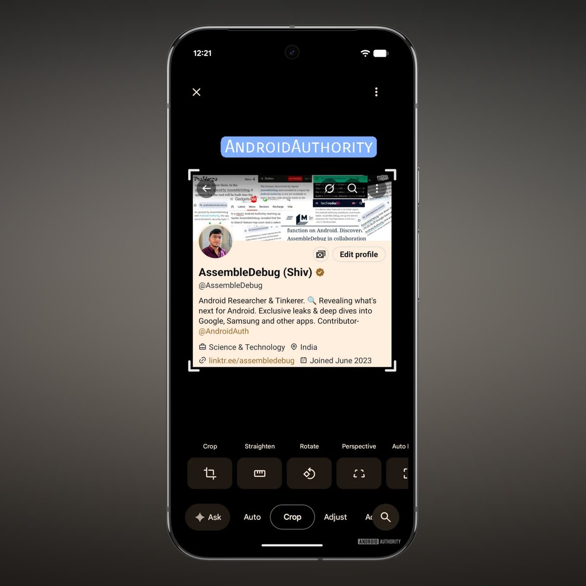 AssembleDebug (Shiv) tweet media