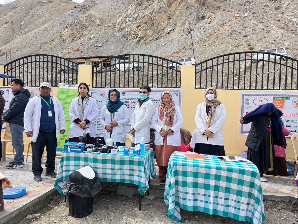 Health Department Kargil tweet media