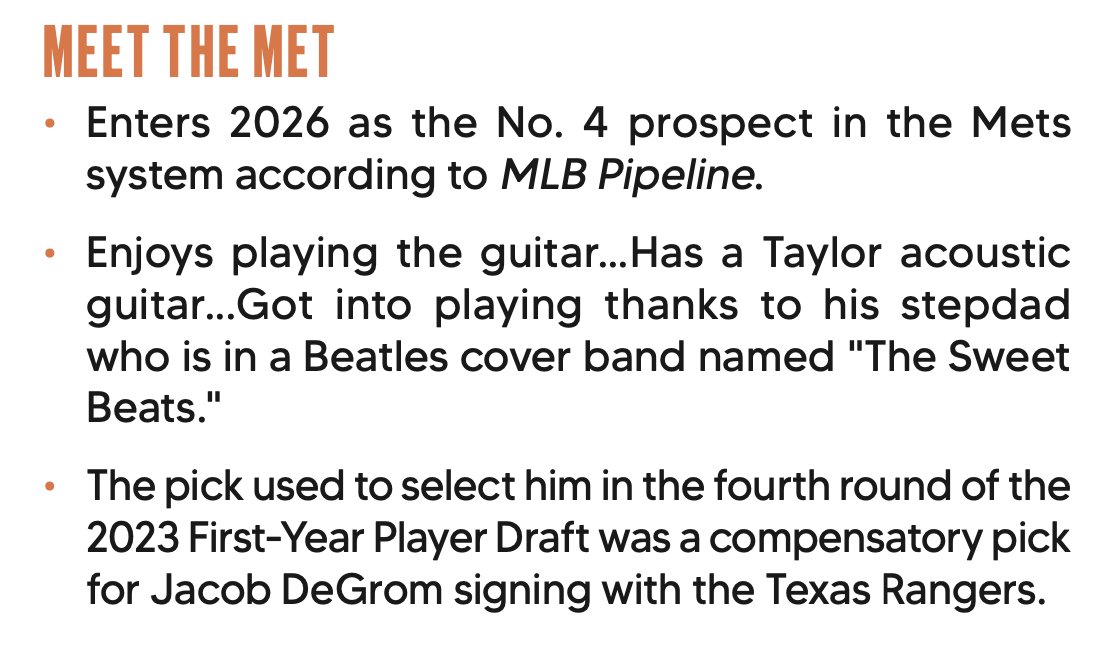 The Mets Newsletter tweet media