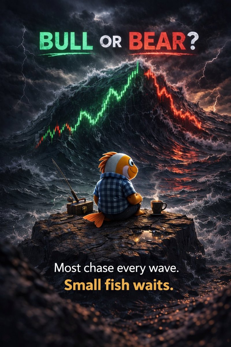 JUST A SMALL FISH tweet media