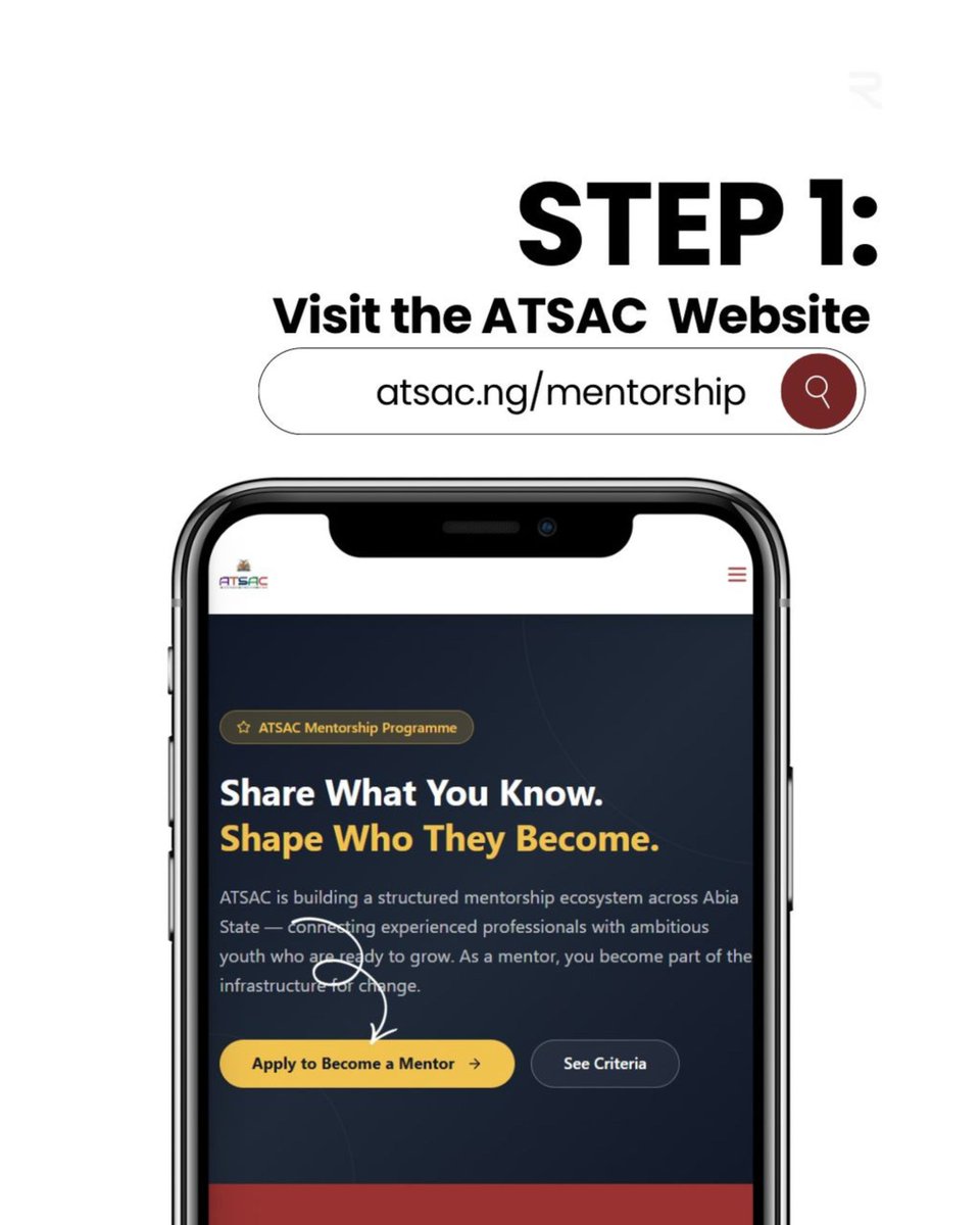 atsac_abia's tweet photo. ATSAC has launched a mentorship programme connecting experienced professionals with young talents ready to grow in technology and innovation.
If you have the knowledge, insight, or experience, this is an opportunity to give back and shape the next generation.
#ATSAC #Mentorship https://t.co/1NlEjFUatk